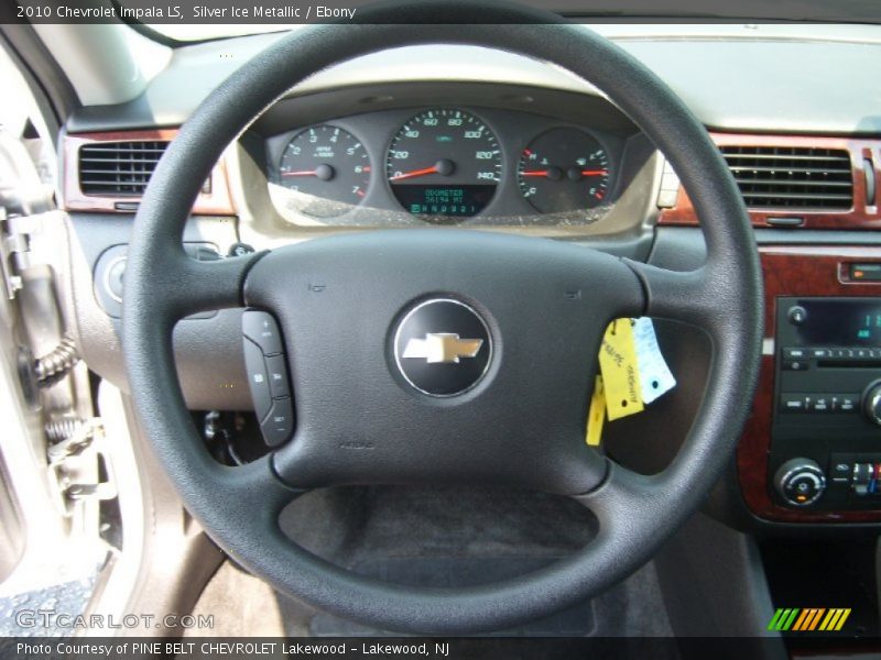 Silver Ice Metallic / Ebony 2010 Chevrolet Impala LS