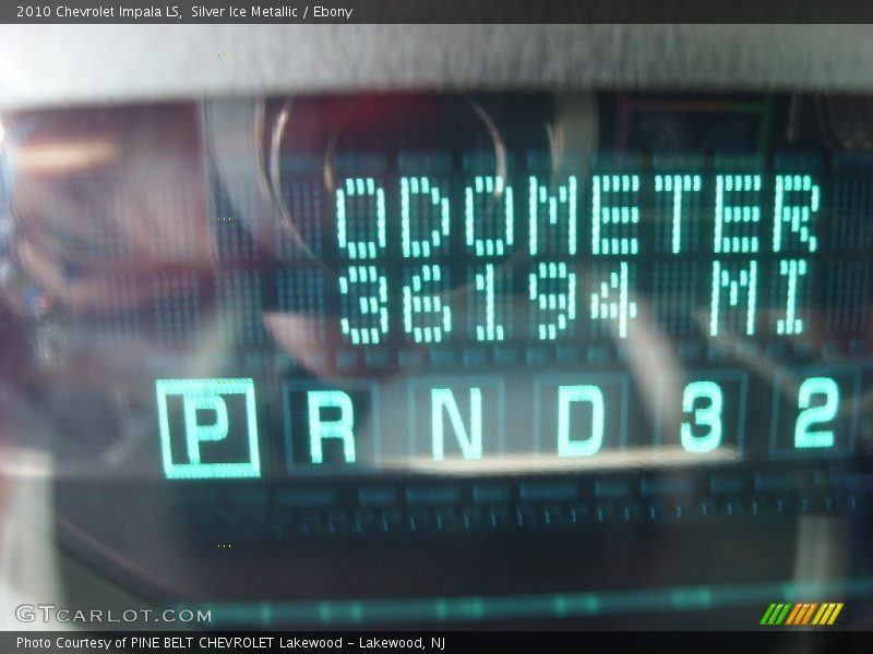 Silver Ice Metallic / Ebony 2010 Chevrolet Impala LS