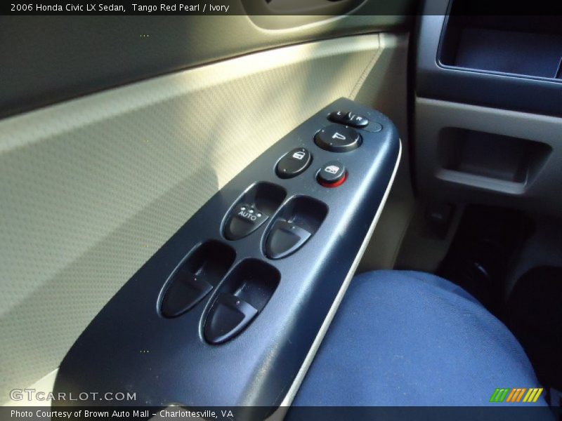 Tango Red Pearl / Ivory 2006 Honda Civic LX Sedan