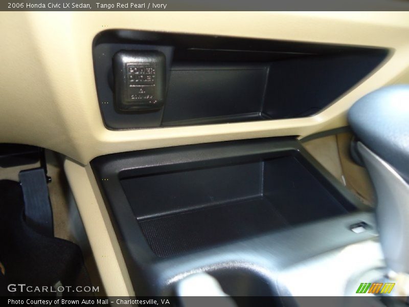 Tango Red Pearl / Ivory 2006 Honda Civic LX Sedan