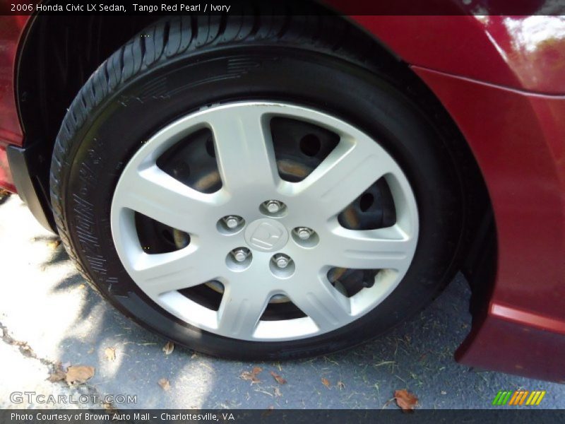 Tango Red Pearl / Ivory 2006 Honda Civic LX Sedan