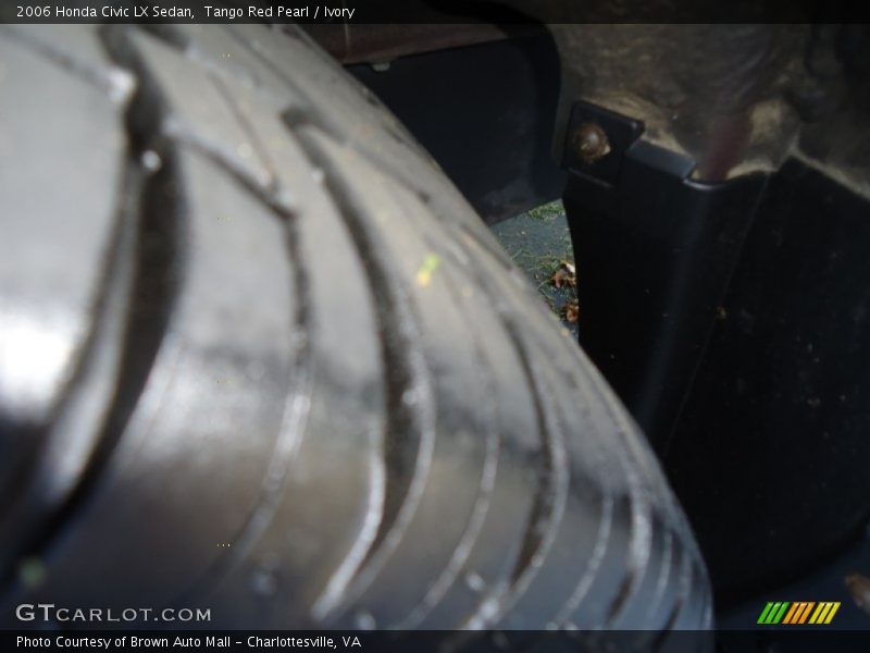 Tango Red Pearl / Ivory 2006 Honda Civic LX Sedan