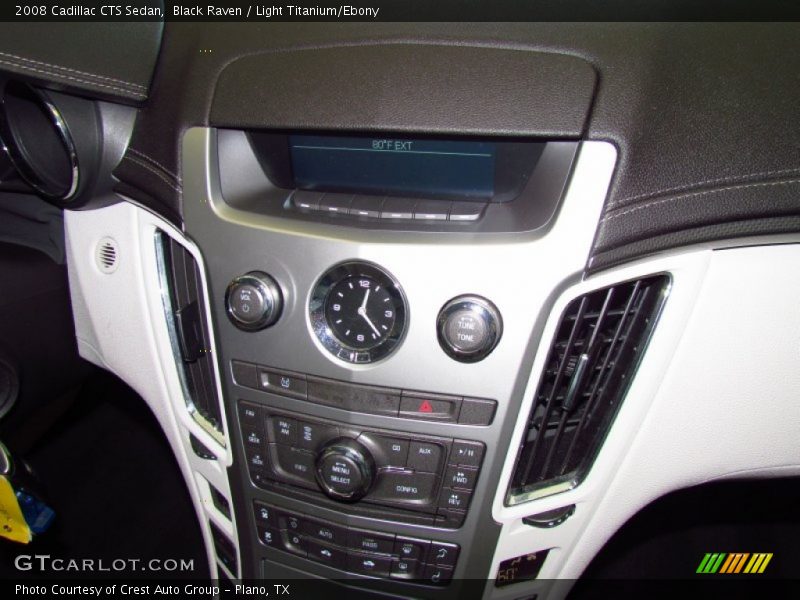 Black Raven / Light Titanium/Ebony 2008 Cadillac CTS Sedan
