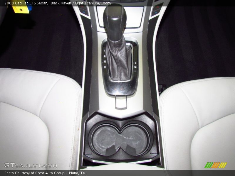 Black Raven / Light Titanium/Ebony 2008 Cadillac CTS Sedan
