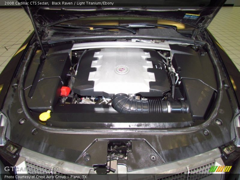 Black Raven / Light Titanium/Ebony 2008 Cadillac CTS Sedan
