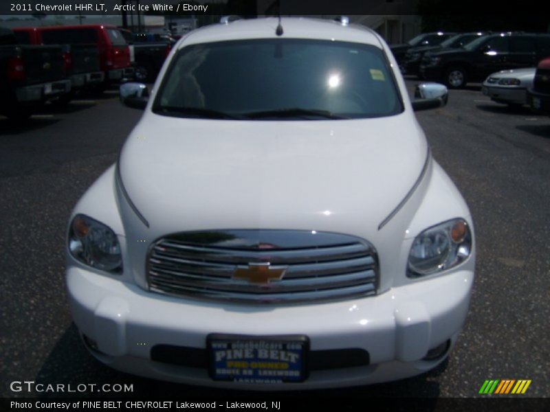 Arctic Ice White / Ebony 2011 Chevrolet HHR LT