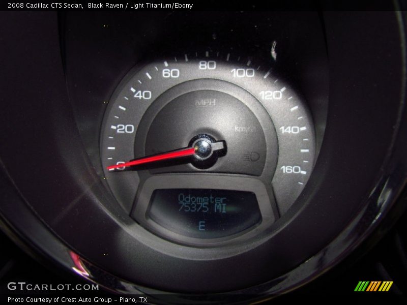 Black Raven / Light Titanium/Ebony 2008 Cadillac CTS Sedan