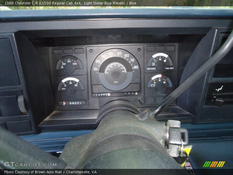  1988 C/K K1500 Regular Cab 4x4 K1500 Regular Cab 4x4 Gauges