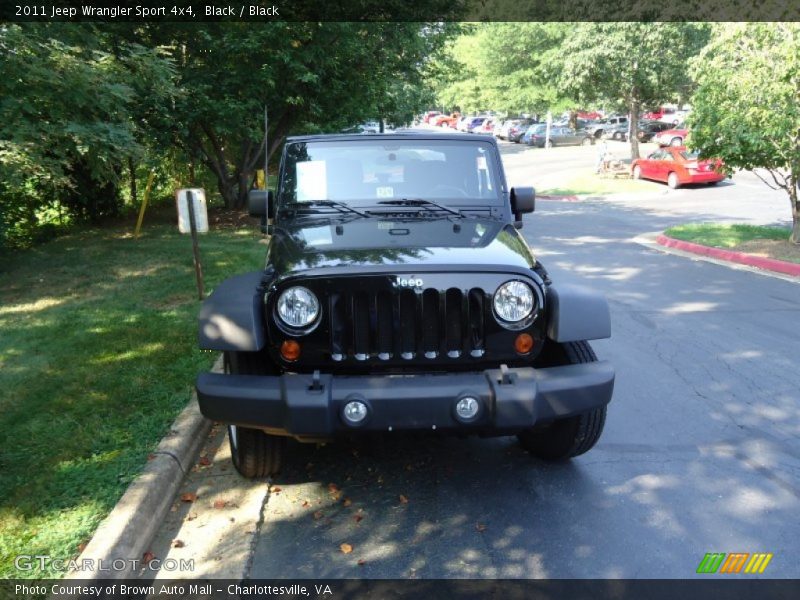 Black / Black 2011 Jeep Wrangler Sport 4x4