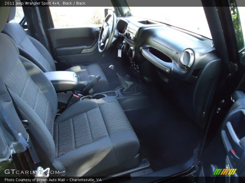 Black / Black 2011 Jeep Wrangler Sport 4x4
