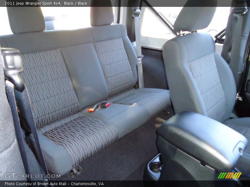Black / Black 2011 Jeep Wrangler Sport 4x4