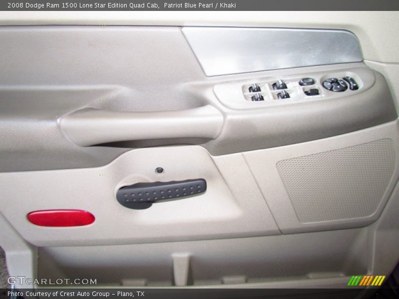 Patriot Blue Pearl / Khaki 2008 Dodge Ram 1500 Lone Star Edition Quad Cab