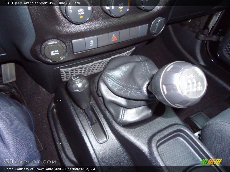 Black / Black 2011 Jeep Wrangler Sport 4x4