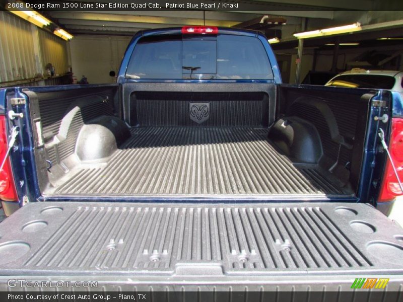 Patriot Blue Pearl / Khaki 2008 Dodge Ram 1500 Lone Star Edition Quad Cab