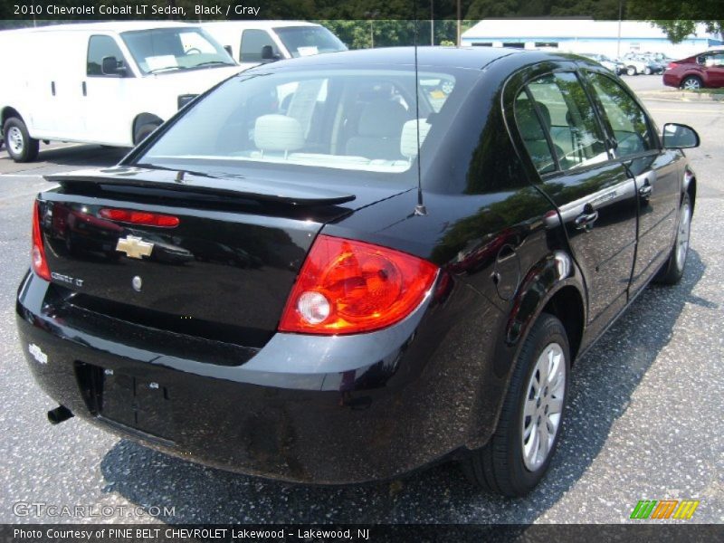 Black / Gray 2010 Chevrolet Cobalt LT Sedan