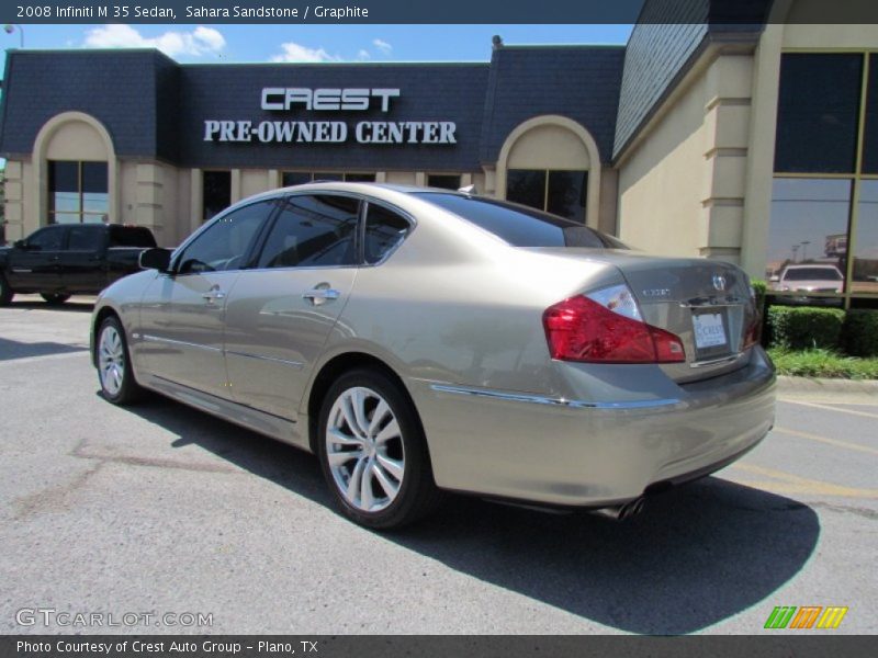 Sahara Sandstone / Graphite 2008 Infiniti M 35 Sedan