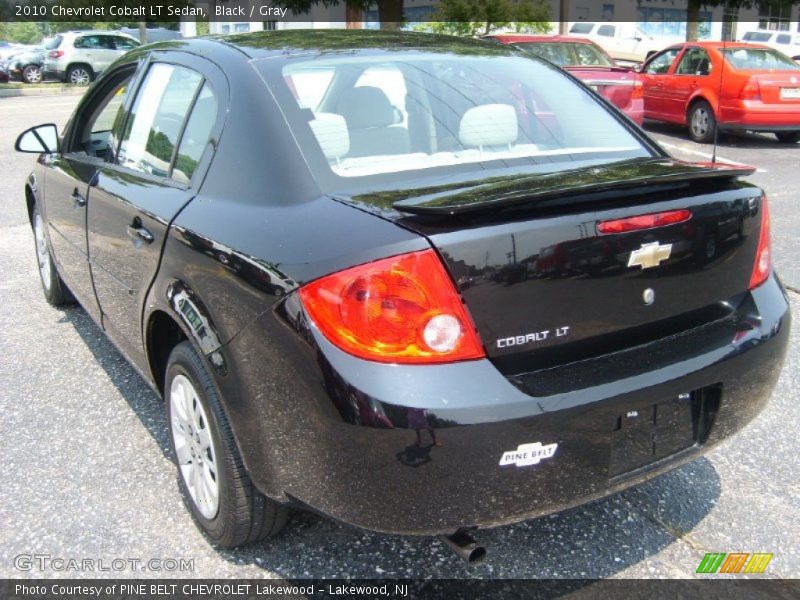 Black / Gray 2010 Chevrolet Cobalt LT Sedan
