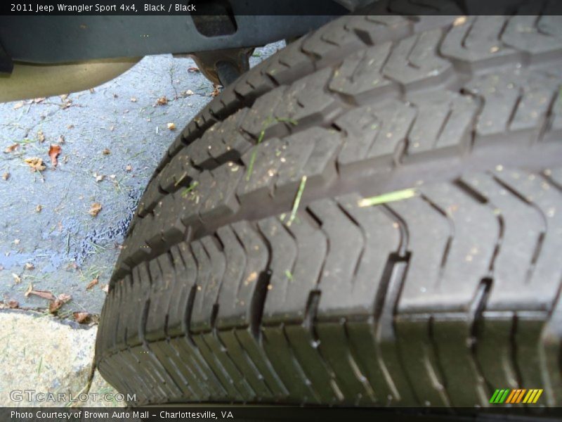 Black / Black 2011 Jeep Wrangler Sport 4x4