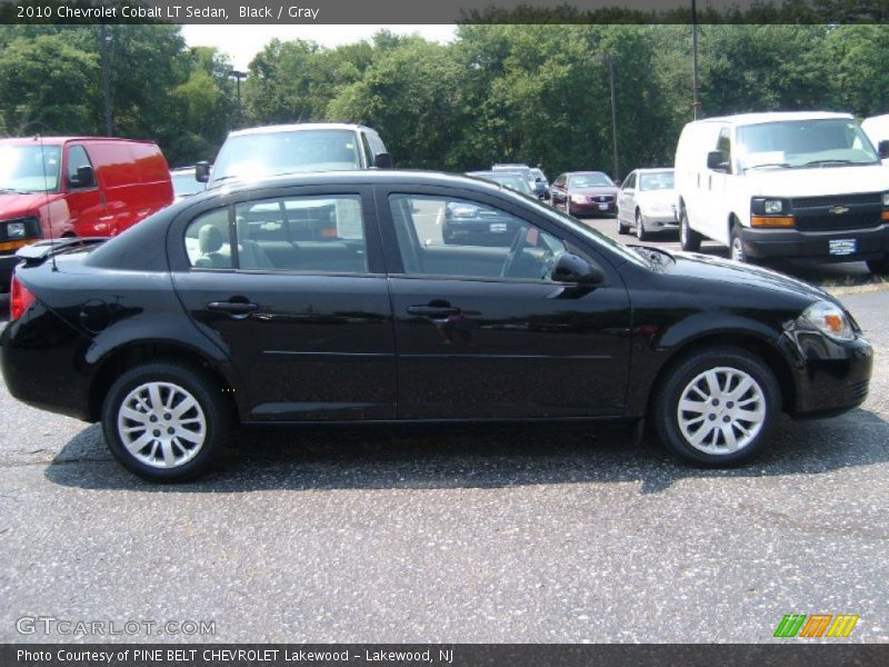 Black / Gray 2010 Chevrolet Cobalt LT Sedan