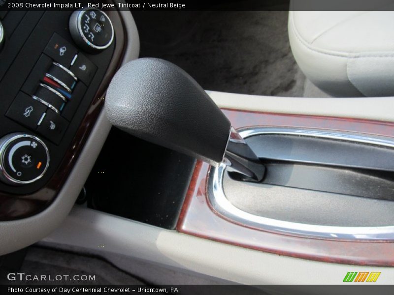 Red Jewel Tintcoat / Neutral Beige 2008 Chevrolet Impala LT