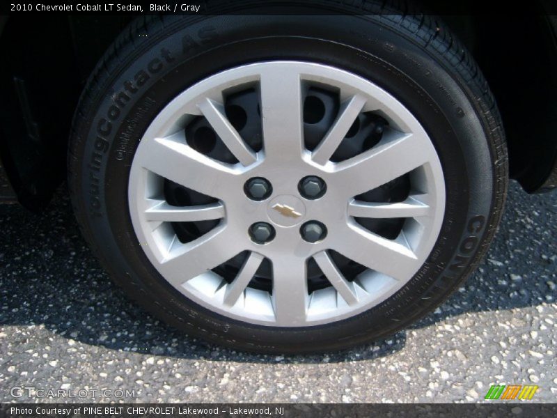 Black / Gray 2010 Chevrolet Cobalt LT Sedan