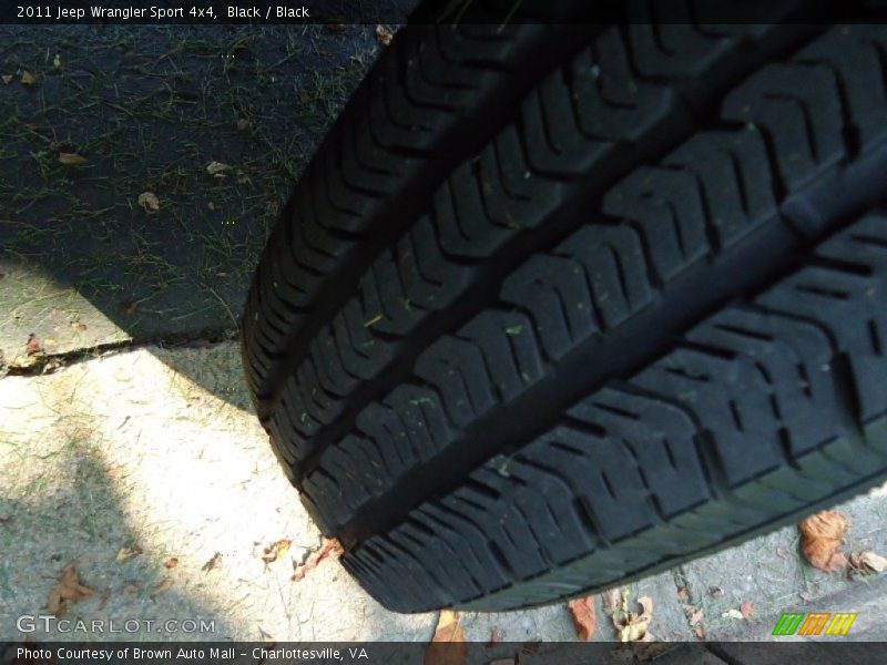 Black / Black 2011 Jeep Wrangler Sport 4x4