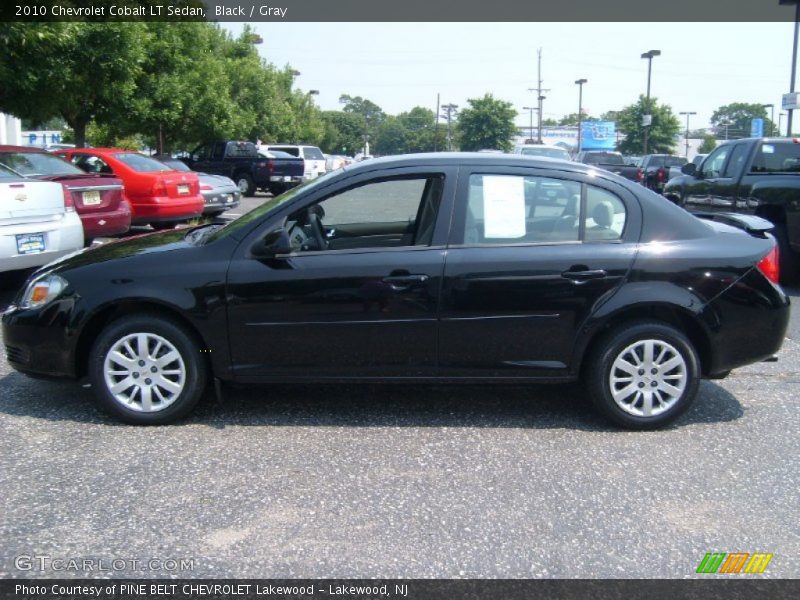 Black / Gray 2010 Chevrolet Cobalt LT Sedan