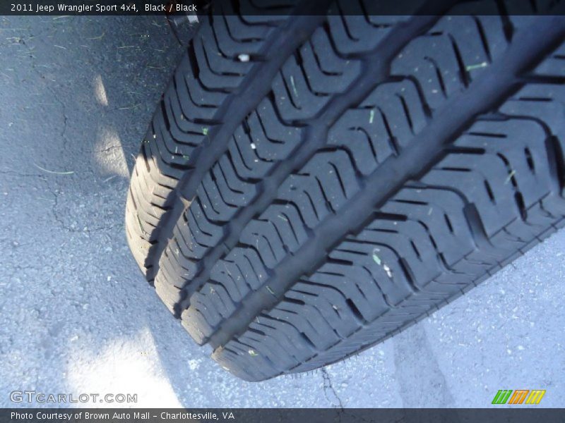 Black / Black 2011 Jeep Wrangler Sport 4x4