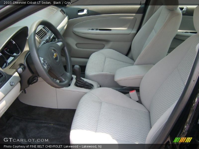 Black / Gray 2010 Chevrolet Cobalt LT Sedan