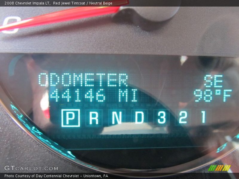 Red Jewel Tintcoat / Neutral Beige 2008 Chevrolet Impala LT
