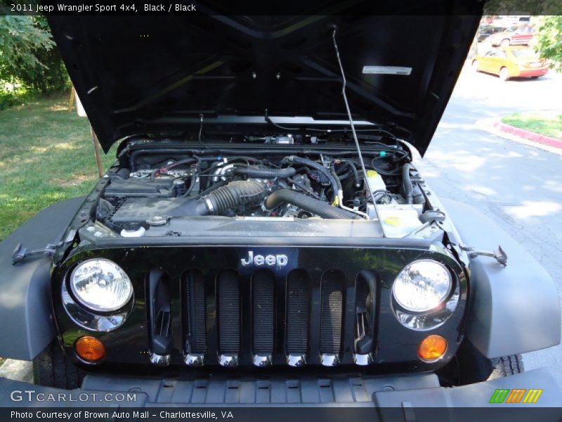 Black / Black 2011 Jeep Wrangler Sport 4x4
