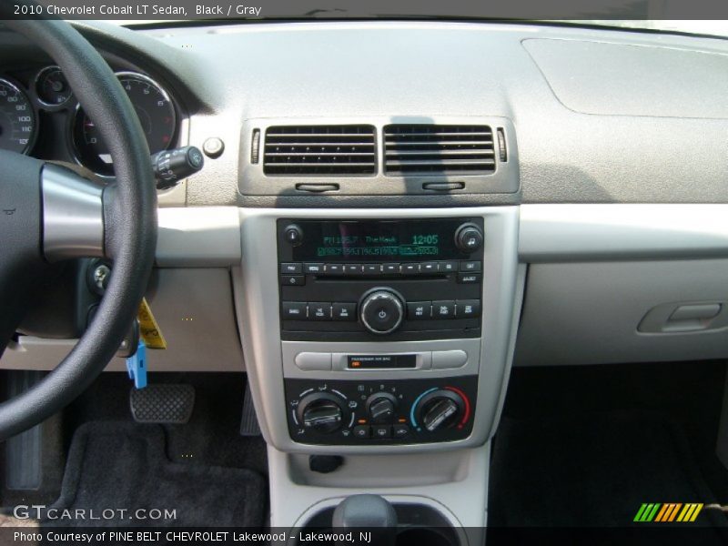 Black / Gray 2010 Chevrolet Cobalt LT Sedan