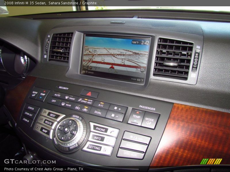 Sahara Sandstone / Graphite 2008 Infiniti M 35 Sedan