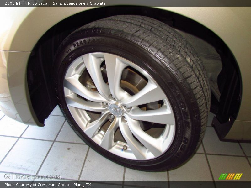 Sahara Sandstone / Graphite 2008 Infiniti M 35 Sedan