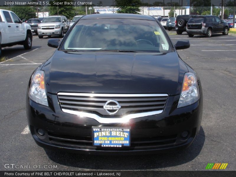 Super Black / Charcoal 2009 Nissan Altima 2.5 SL