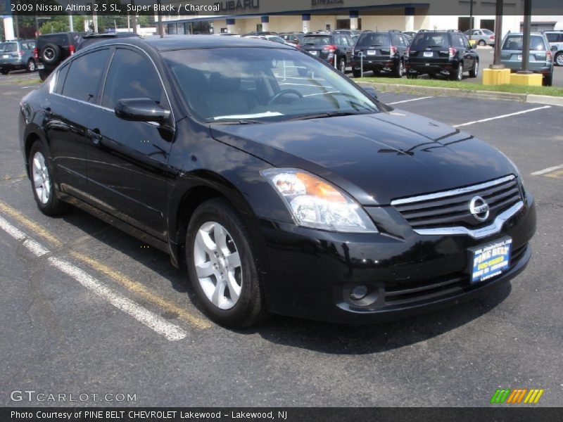 Super Black / Charcoal 2009 Nissan Altima 2.5 SL