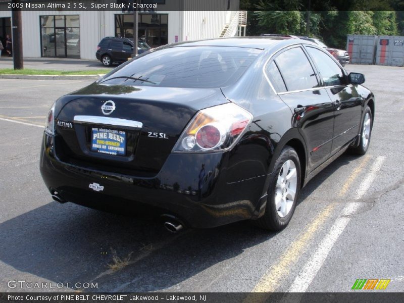 Super Black / Charcoal 2009 Nissan Altima 2.5 SL