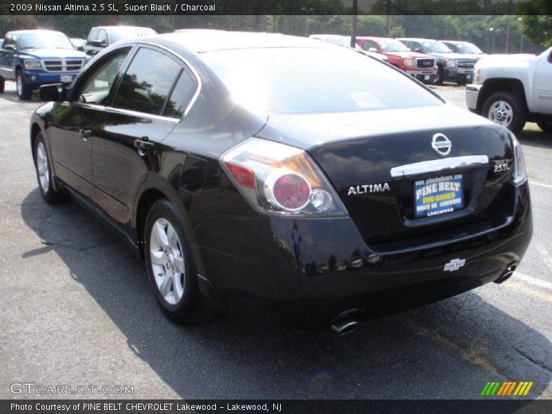 Super Black / Charcoal 2009 Nissan Altima 2.5 SL