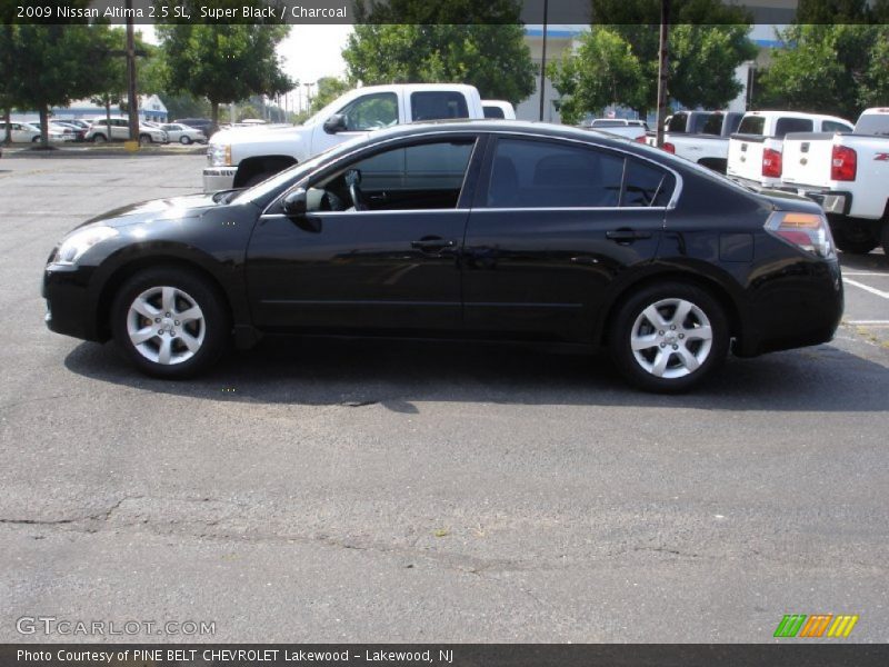 Super Black / Charcoal 2009 Nissan Altima 2.5 SL