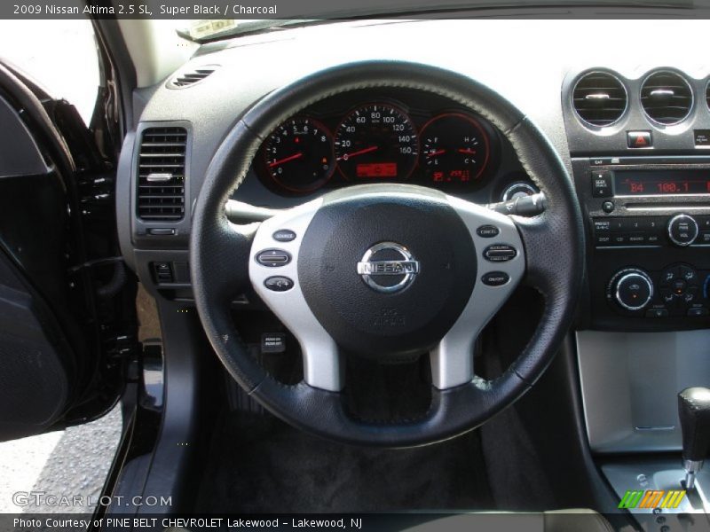 Super Black / Charcoal 2009 Nissan Altima 2.5 SL