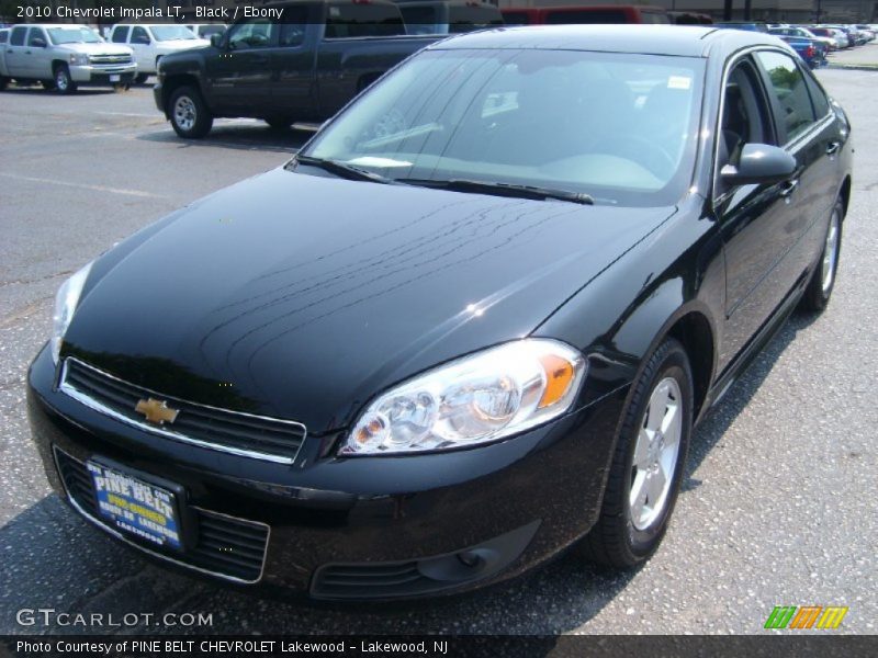 Black / Ebony 2010 Chevrolet Impala LT