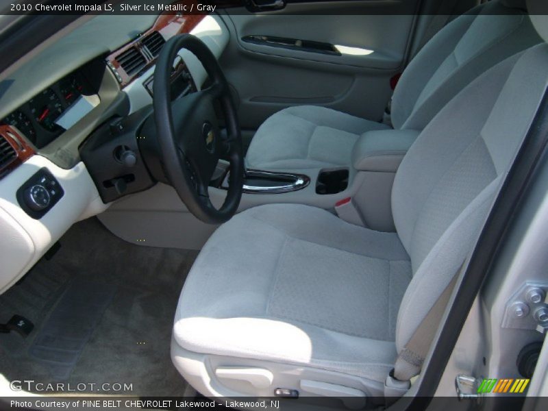 Silver Ice Metallic / Gray 2010 Chevrolet Impala LS