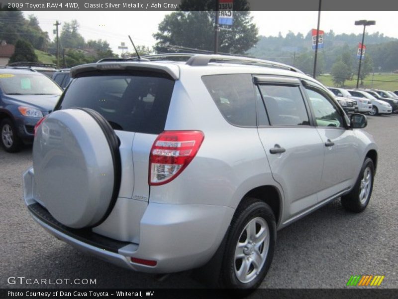 Classic Silver Metallic / Ash Gray 2009 Toyota RAV4 4WD