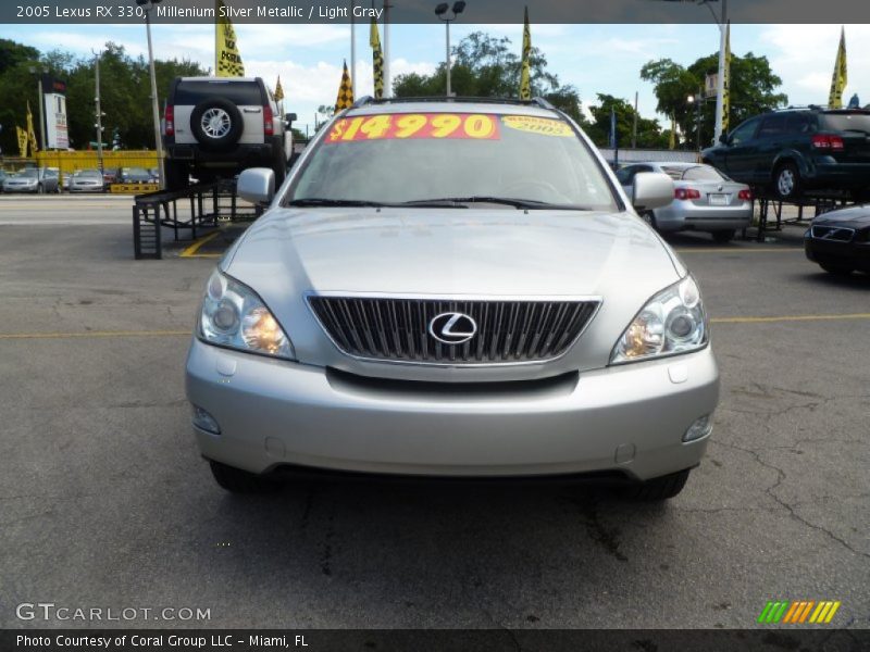 Millenium Silver Metallic / Light Gray 2005 Lexus RX 330