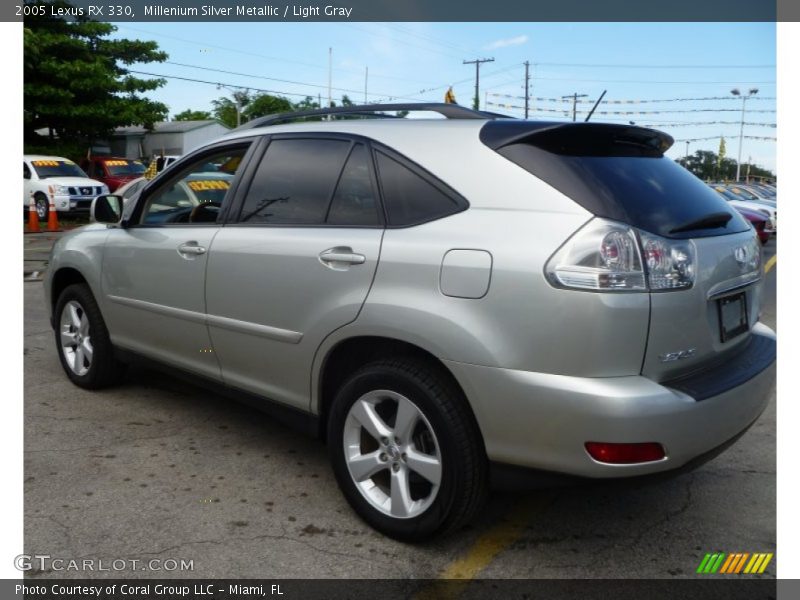 Millenium Silver Metallic / Light Gray 2005 Lexus RX 330