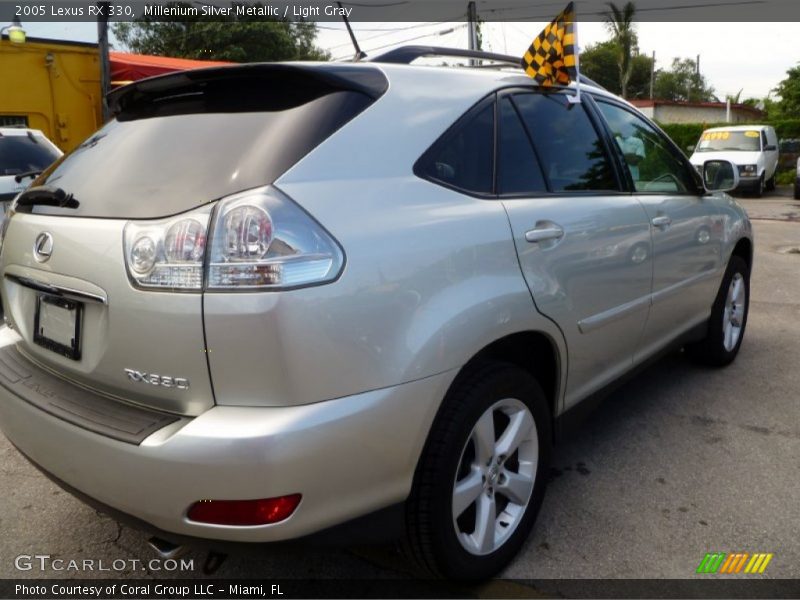 Millenium Silver Metallic / Light Gray 2005 Lexus RX 330