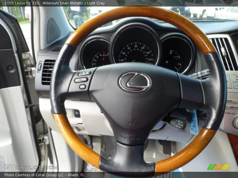 Millenium Silver Metallic / Light Gray 2005 Lexus RX 330