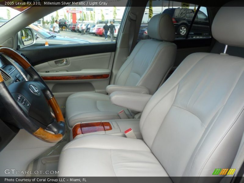 Millenium Silver Metallic / Light Gray 2005 Lexus RX 330