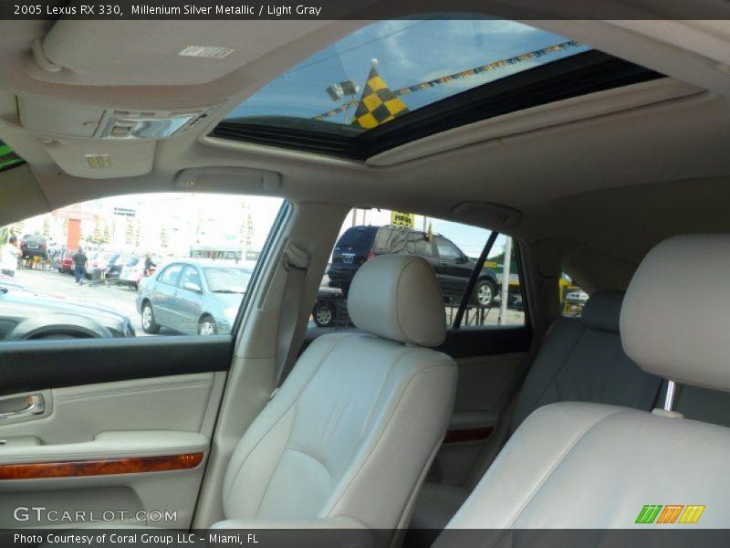 Millenium Silver Metallic / Light Gray 2005 Lexus RX 330