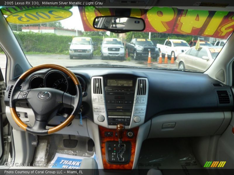 Millenium Silver Metallic / Light Gray 2005 Lexus RX 330